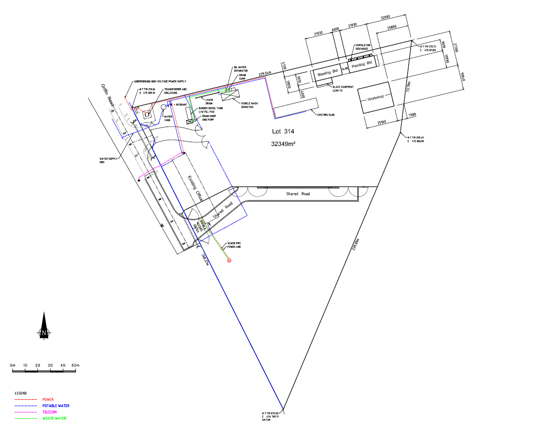 Dampier Site Plan